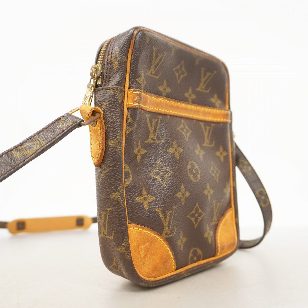 【5ia0241】ルイヴィトン ショルダーバッグ モノグラム ダヌーブ M45266 ブラウン【中古】レディース