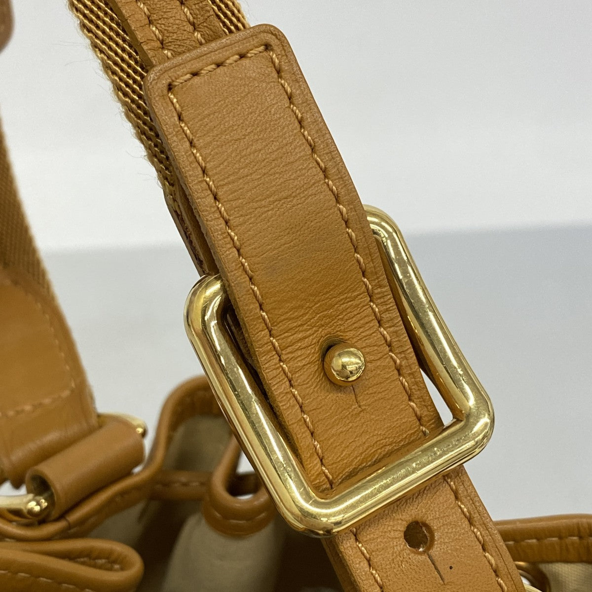 【5ia0251】ルイヴィトン ショルダーバッグ モノグラム・ミニ ノエリー M92689 ベージュ【中古】レディース