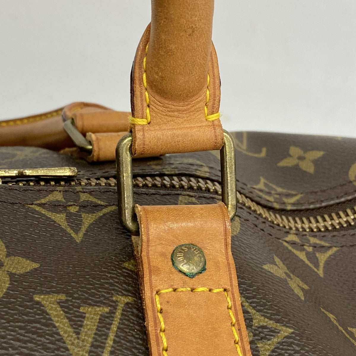 【5ia0252】ルイヴィトン ボストンバッグ モノグラム キーポル50 M41426 ブラウン【中古】メンズ レディース ユニセックス