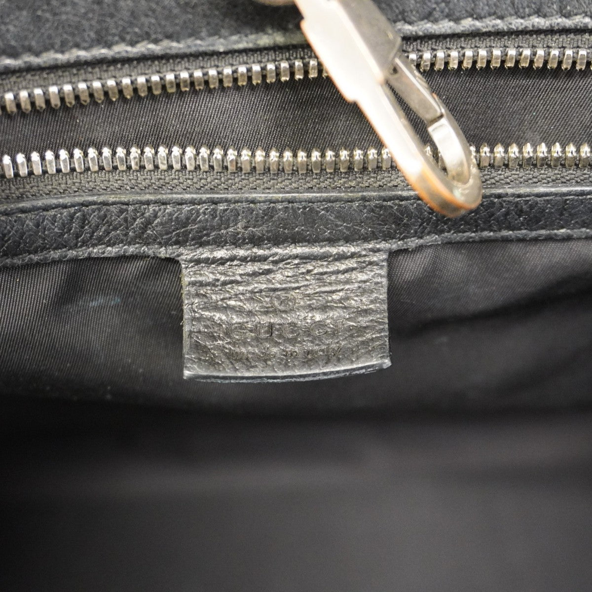 【5ia0316】グッチ トートバッグ オフザグリッド 630353 ナイロンキャンバス レザー ブラック シルバー金具【中古】メンズ