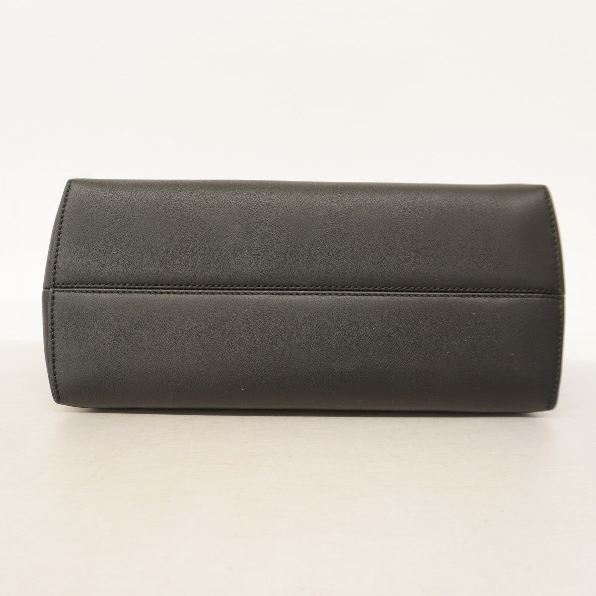 【5ia0345】フェンディ ハンドバッグ バイザウェイ レザー ブラック シルバー金具【中古】レディース
