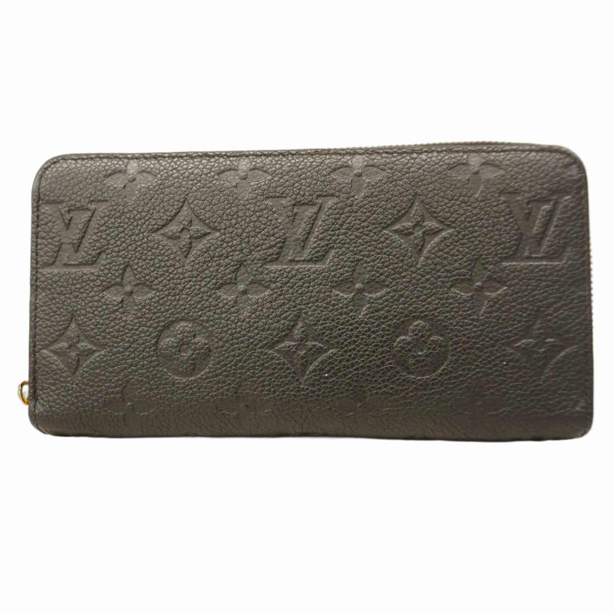 【5ia0352】ルイヴィトン 長財布 モノグラム・アンプラント ジッピーウォレット M61864 ノワール【中古】レディース