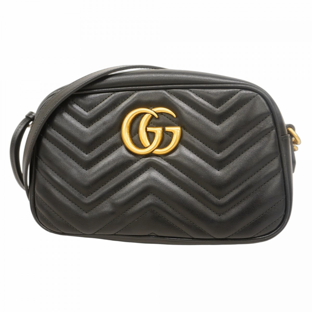 GUCCI グッチ マーモント GG金具 パンプス ブラック GG Marmont グッチ GUCCI GGマーモント キルティング スモール
