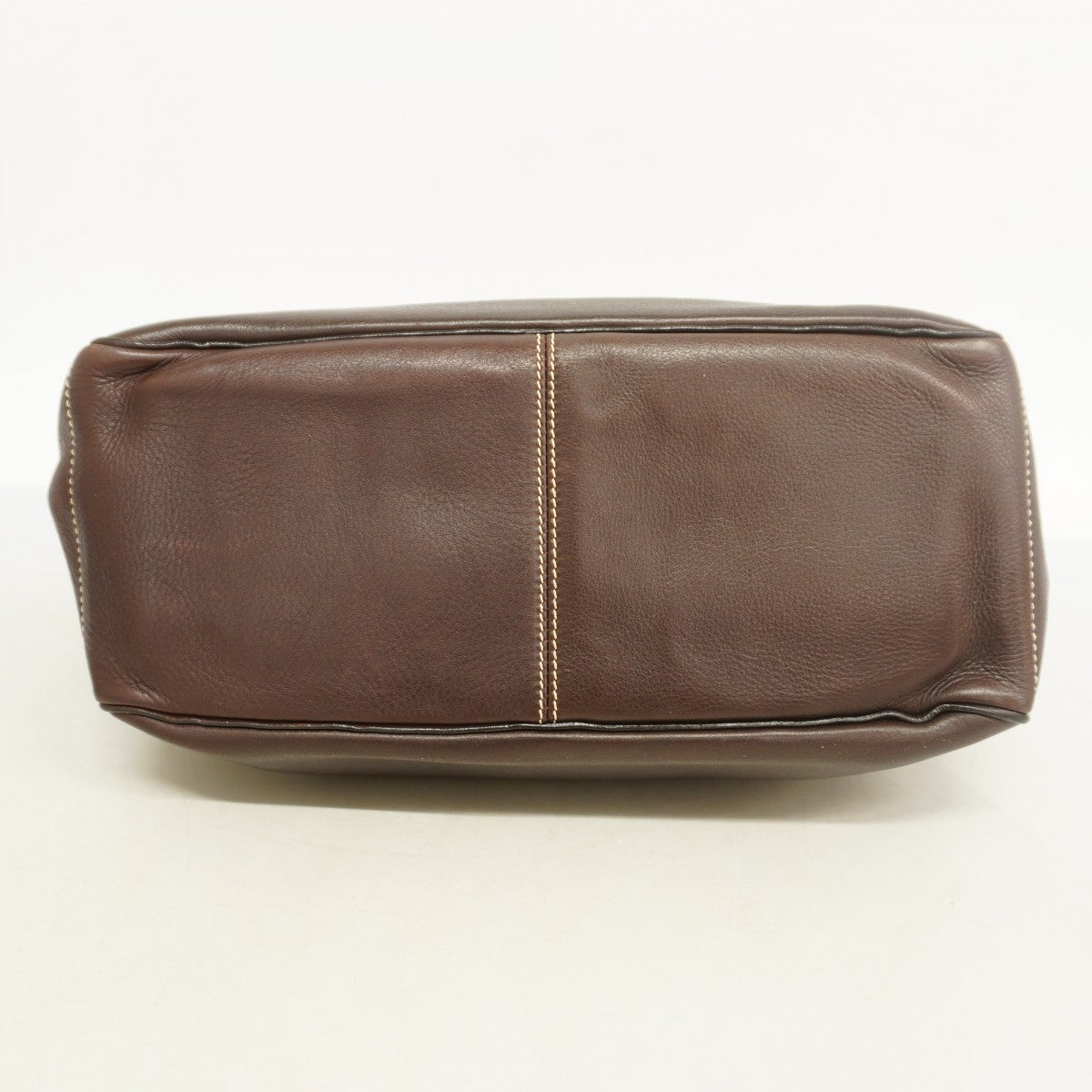 【5ib2146-h】セリーヌ ハンドバッグ ブギーバッグ レザー ブラウン シルバー金具【中古】レディース