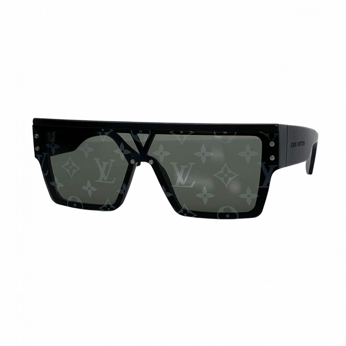【5ib2356】ルイヴィトン サングラス サングラス LVワイメアL Z1583E ブラック【中古】メンズ