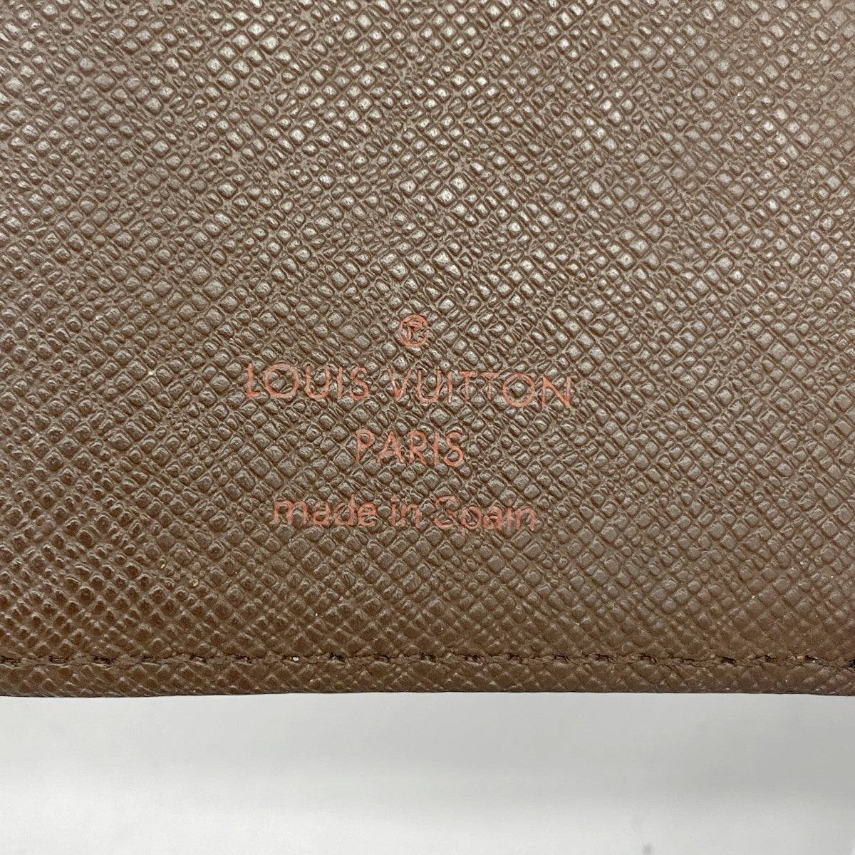 【5ic2701-h】ルイヴィトン 手帳カバー ダミエ アジェンダPM R20700 エベヌ【中古】メンズ レディース ユニセックス