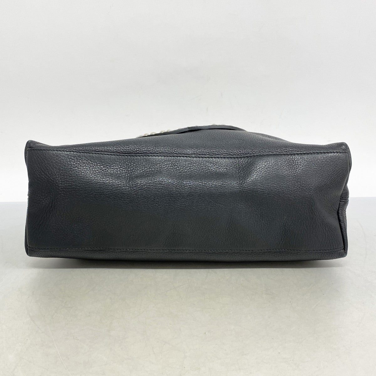 【5ic2793】グッチ ショルダーバッグ ソーホー 308982 レザー ブラック シルバー金具【中古】レディース