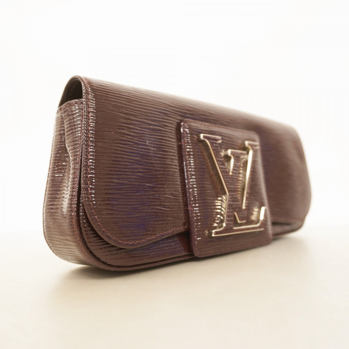 【5ic2823】ルイヴィトン クラッチバッグ エピ エレクトリック ポシェットソービー プルンニュ【中古】レディース