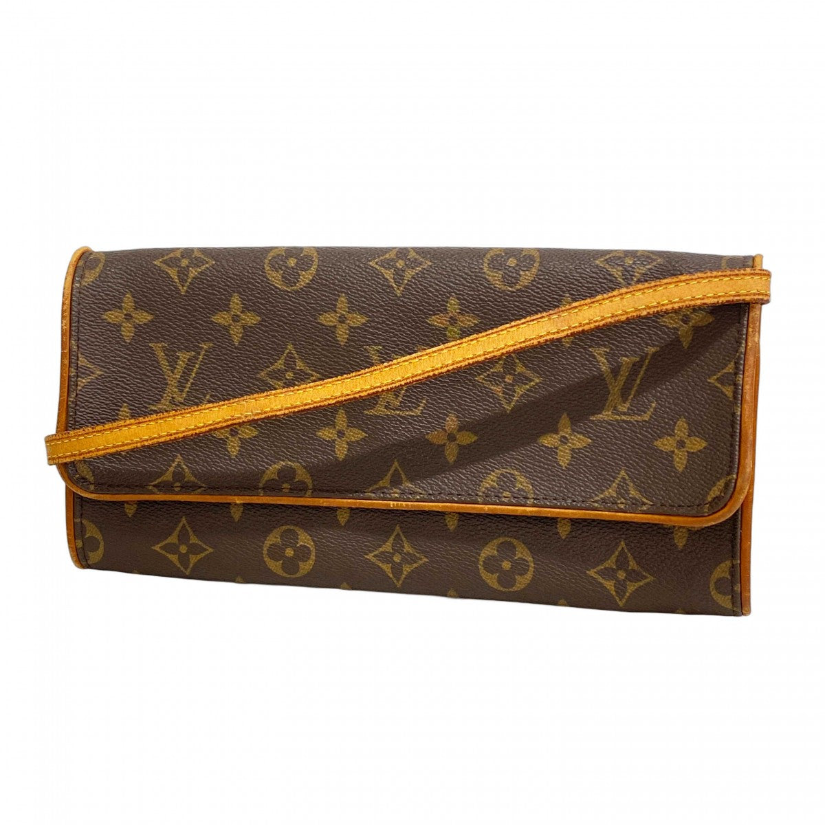 Louis Vuitton ショルダーバッグ 中型 ダークブラウン LV ルイヴィトン バッグ ブランドバッグ ワンショルダー