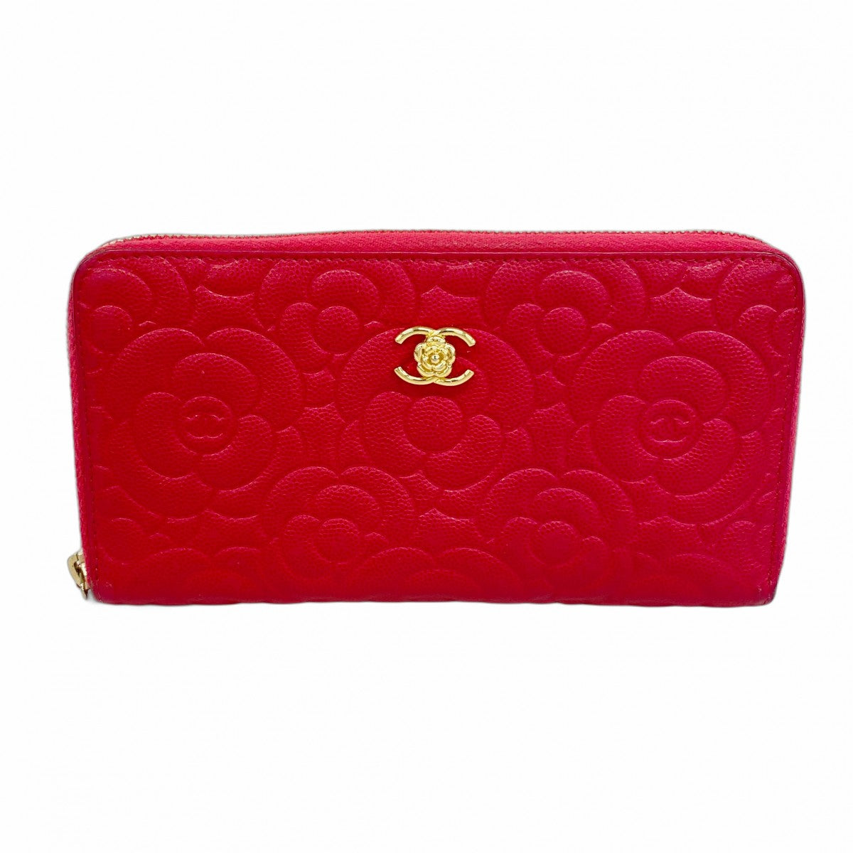 CHANEL カメリア　赤　長財布 楽天市場】シャネル 長財布 レッド カメリアの通販