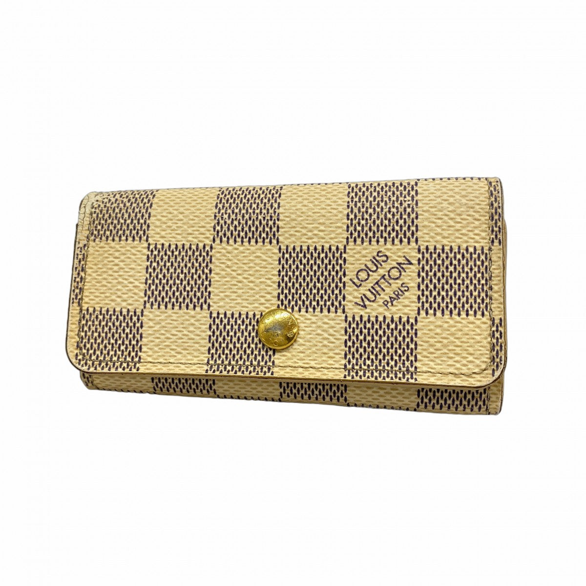未使用品　ルイヴィトン　ダミエ　キーケース　ミュルティクレ4 LOUIS VUITTON ルイヴィトン 4連キーケース ダミエ