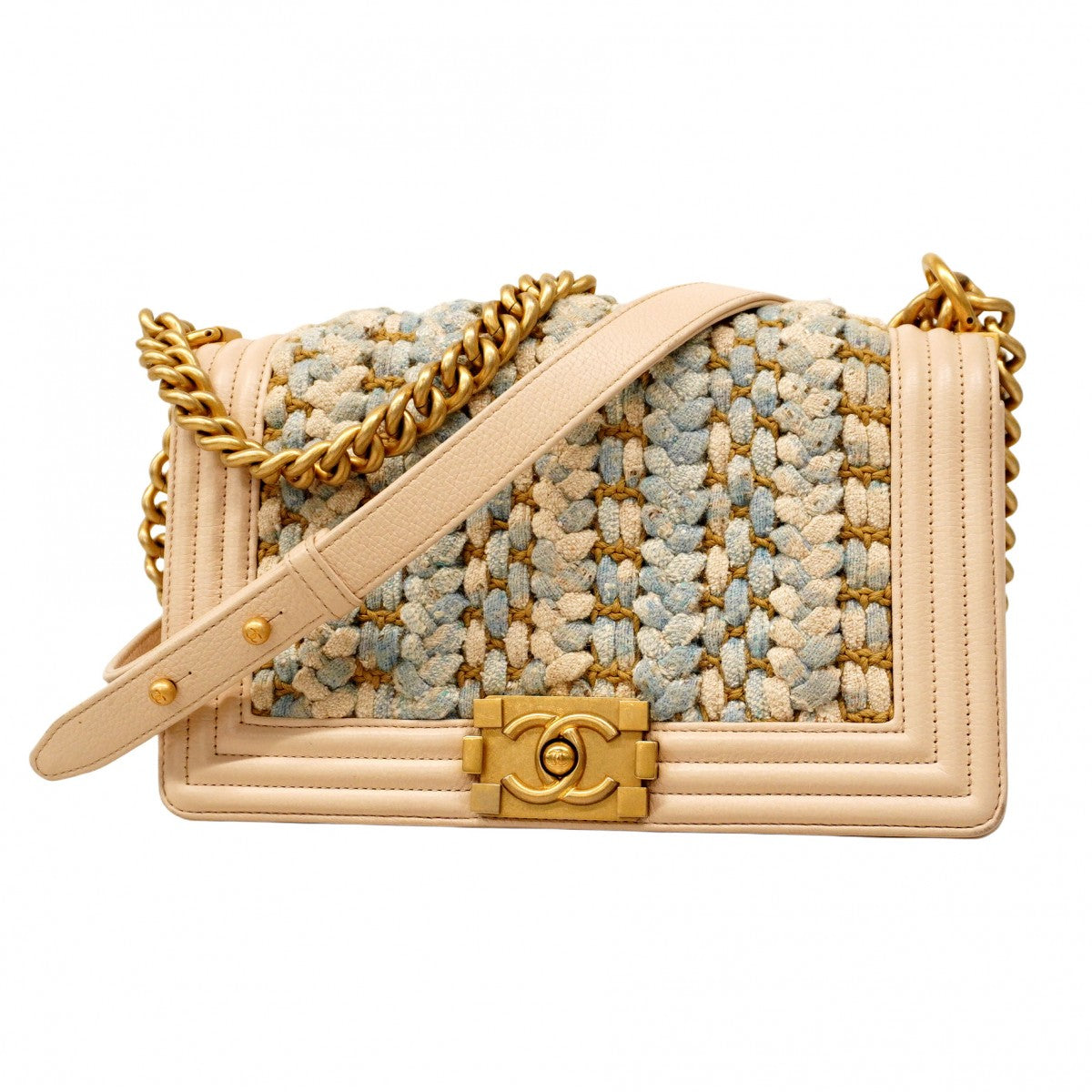 撮影アウトレット　額入りピクチャー　オマージュ　COCO　シャネル　CHANEL 5ic3697】シャネル ショルダーバッグ ボーイシャネル チェーン