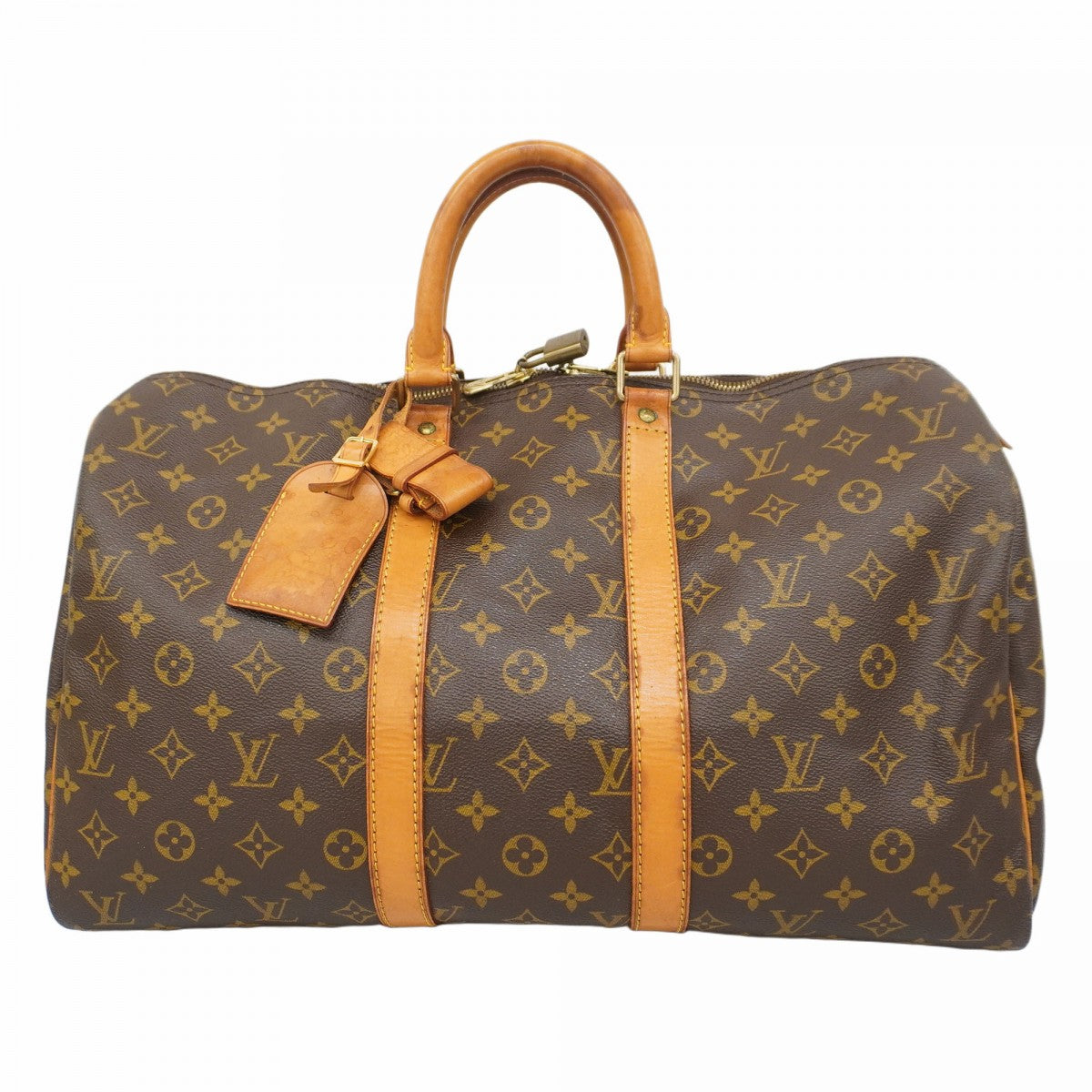 Louis Vuitton　ルイヴィトン　ボストンバッグ ブラウン 中古・古着通販】LOUIS VUITTON (ルイ ヴィトン) モノグラム