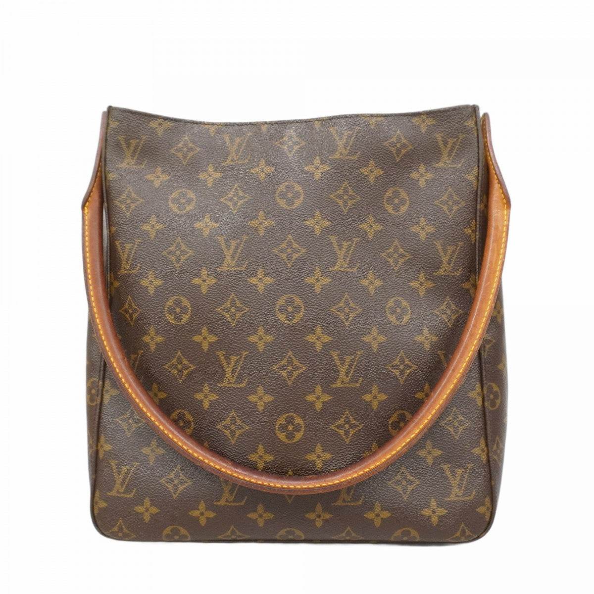 LOUIS VUITTON ハンドバッグ モノグラム ルーピングGM ブラウン ルイヴィトン ルーピング GM ショルダーバッグ モノグラム 茶