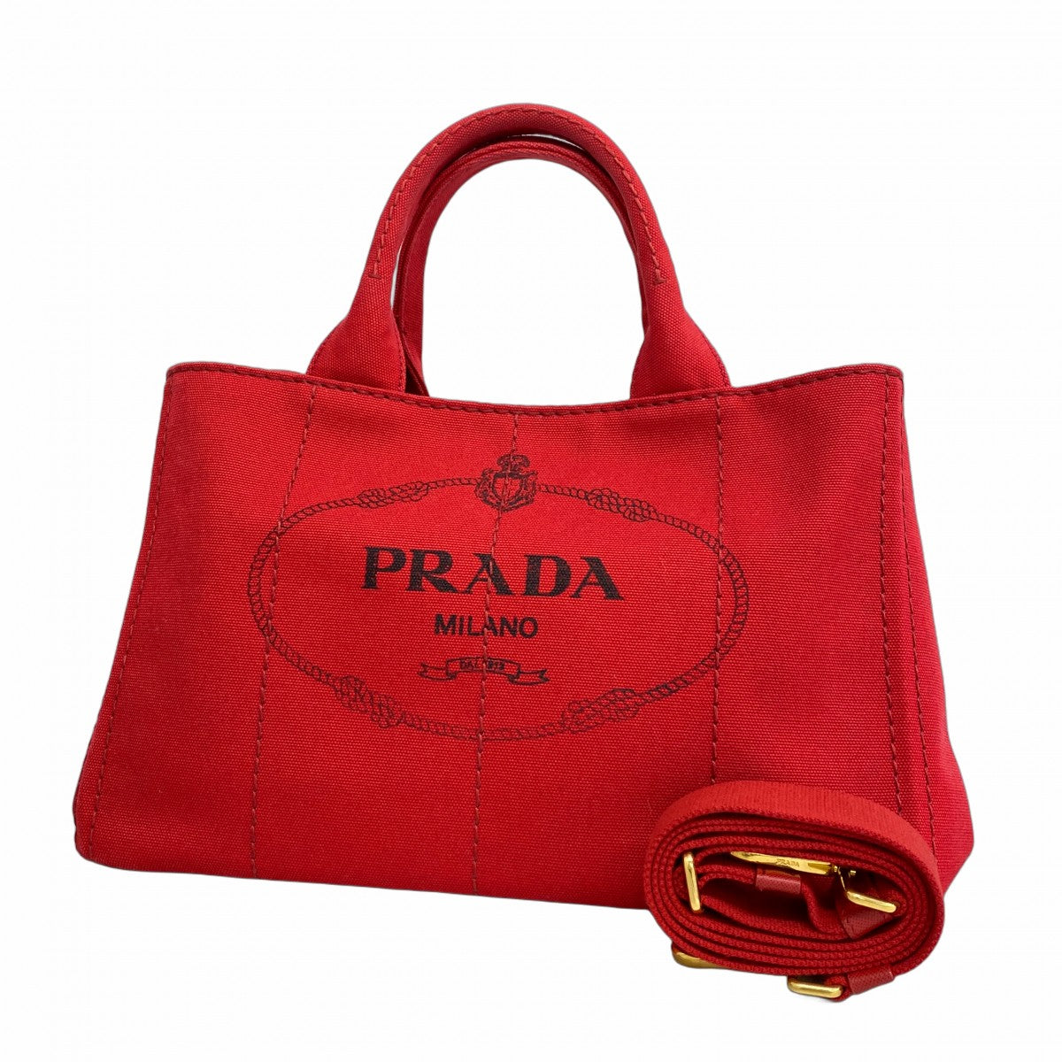 【極美品】プラダ　ハンドバッグ プラダ ハンドバッグ レディース ブラック PRADA 1BB114 V TOO