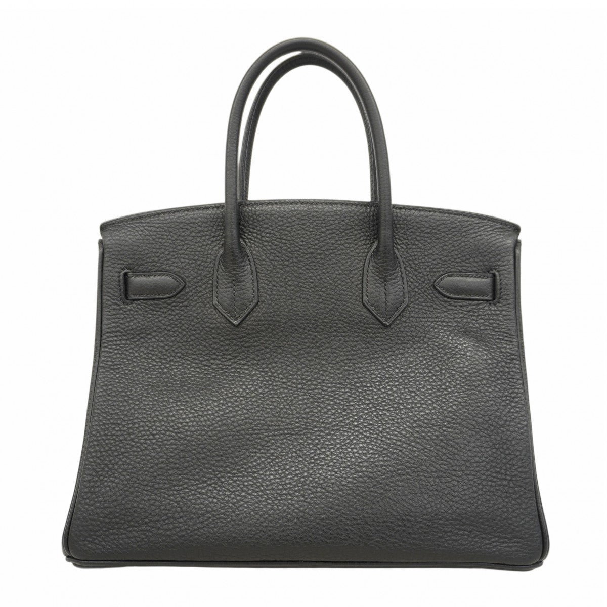 ★在庫処分★最終価格★SALE【5id4162-g-h】エルメス ハンドバッグ バーキン30 トゴ ブラック シルバー金具 □H刻印【中古】レディース