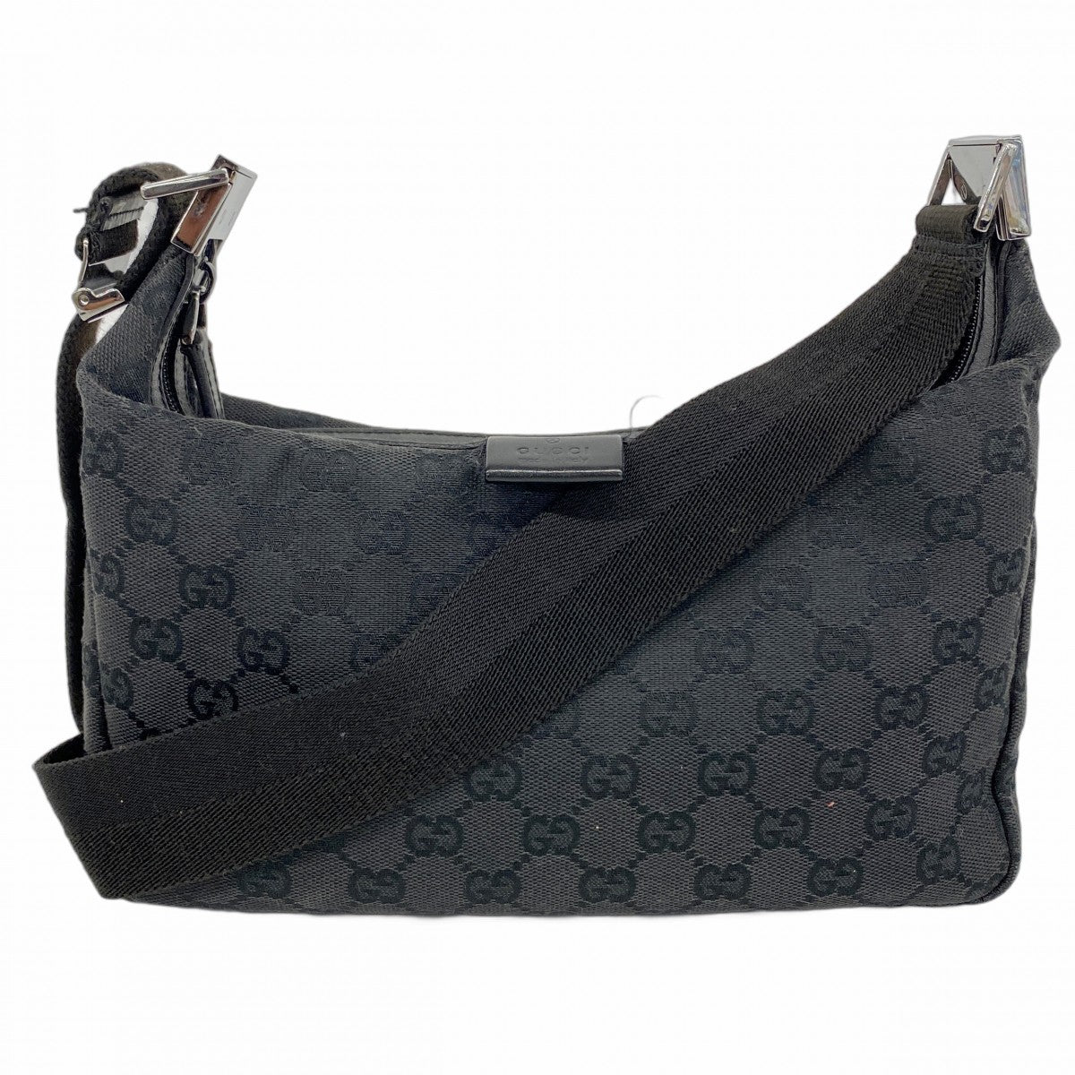 【✨美品✨】 グッチ ショルダーバッグ GGキャンバス ブラック 保存袋付き GUCCI グッチ GGキャンバス ショルダーバッグ ブラック