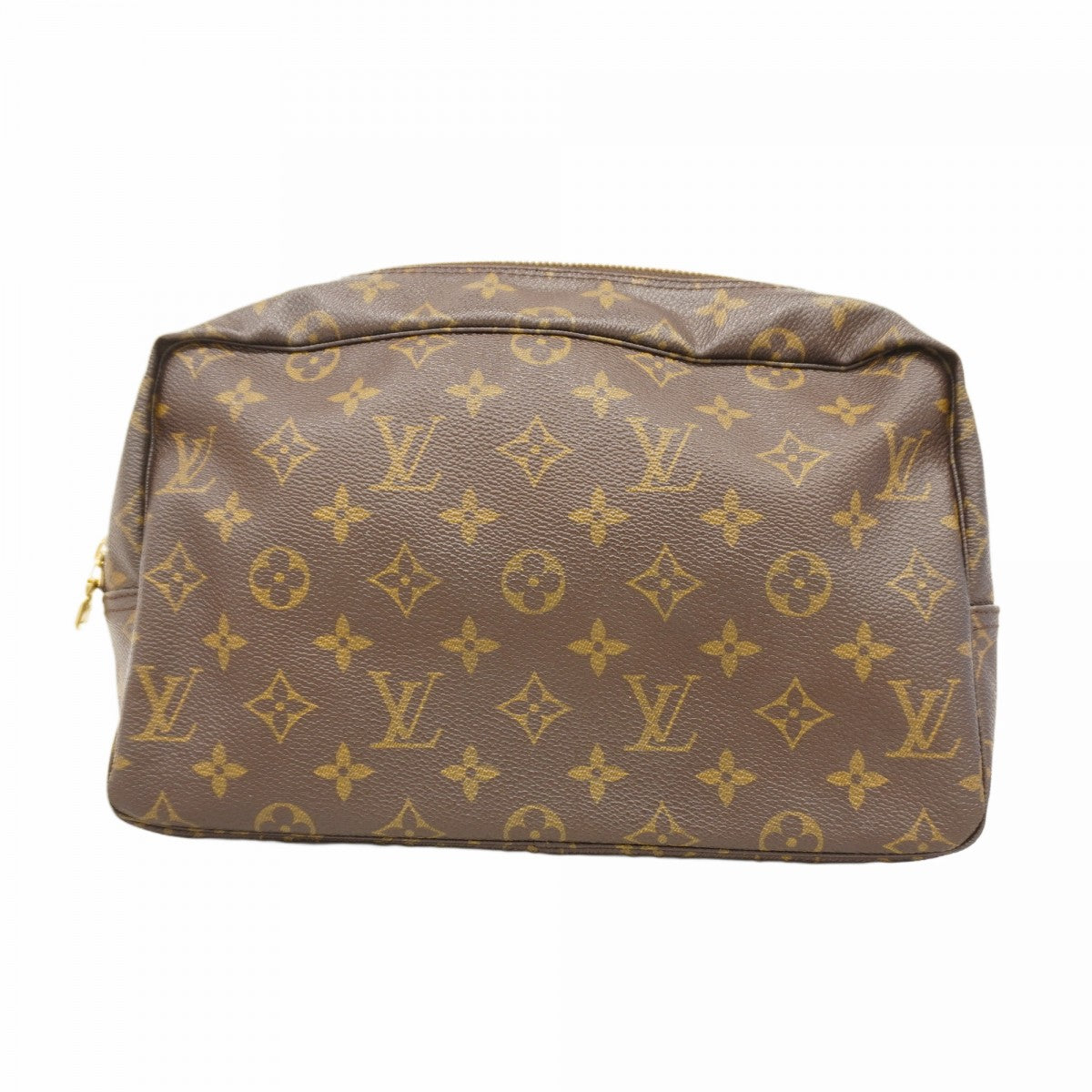 【極美品】ルイヴィトン　トゥルーストワレット28 モノグラム　ポーチ　茶色 LOUIS VUITTON ルイヴィトン トゥルーストワレット28 モノグラム