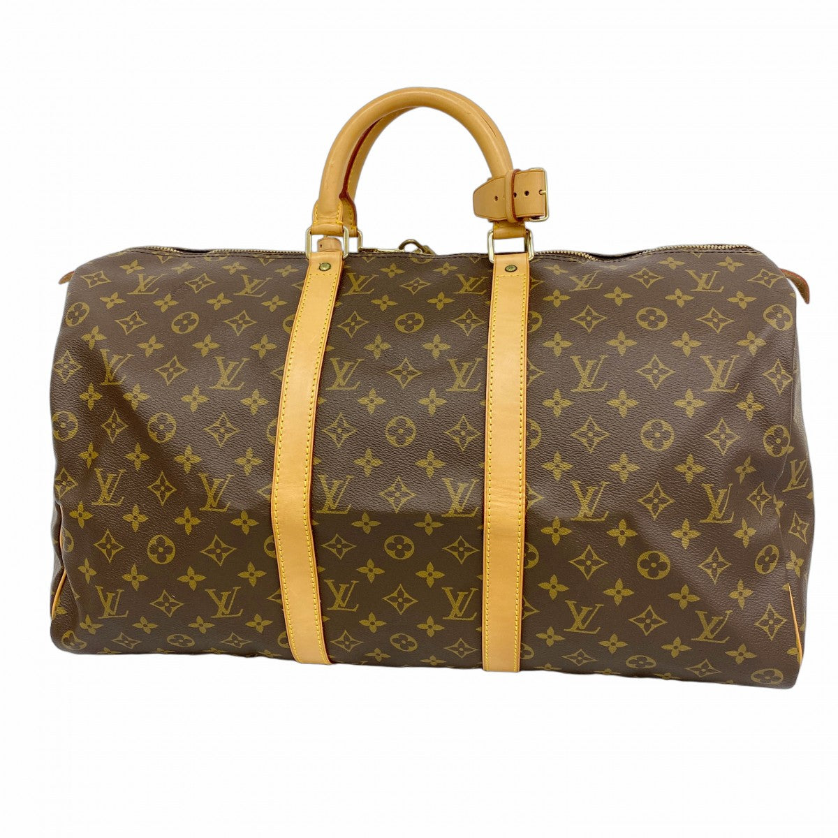極美品 ルイヴィトン キーポル50 2way PVC モノグラム ボストンバッグ 極美品 LOUIS VUITTON ルイヴィトン 22SS キーポル 50 トリヨン