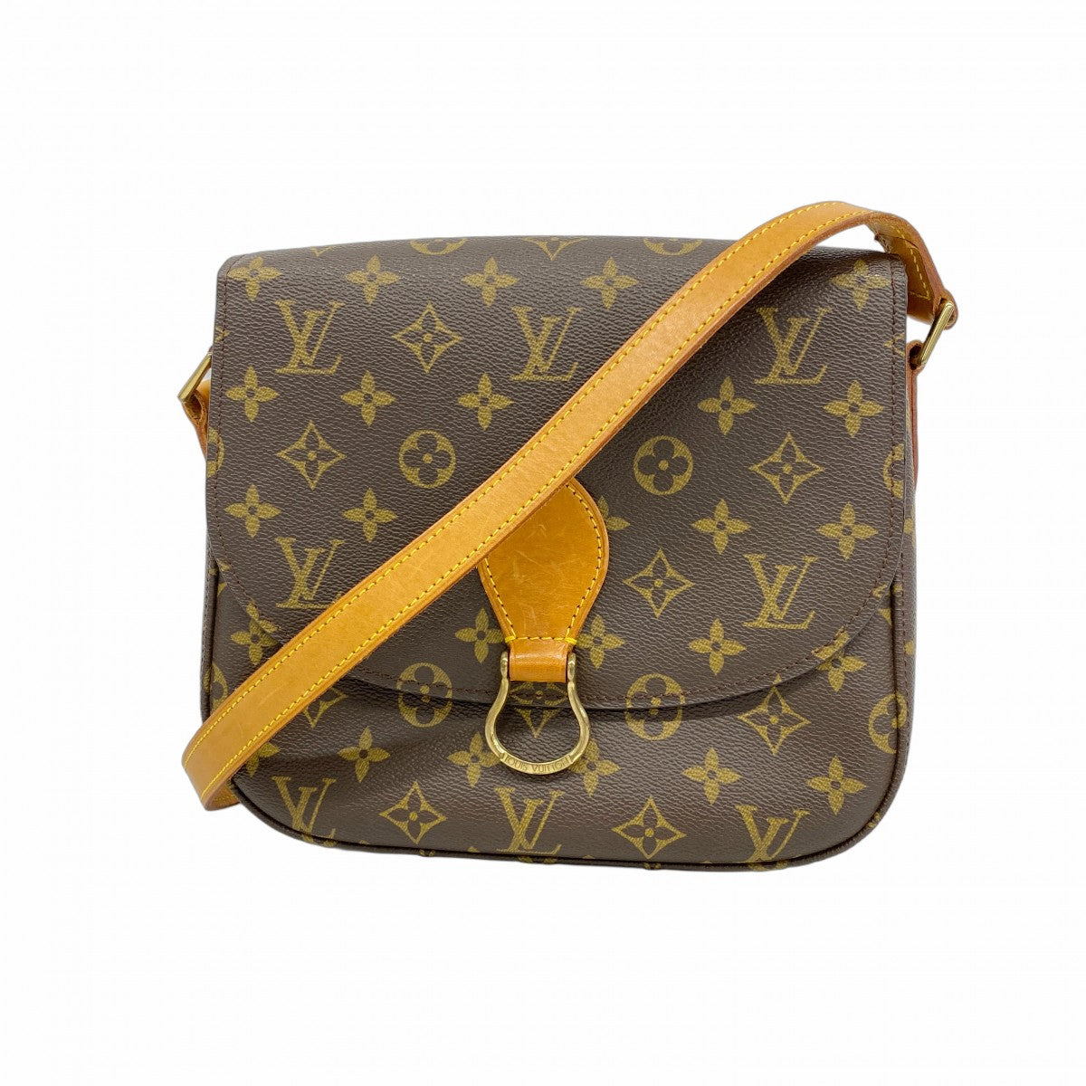 Louis Vuitton ショルダーバッグ 中型 ダークブラウン 5ie5724】ルイヴィトン ショルダーバッグ モノグラム サンクルー