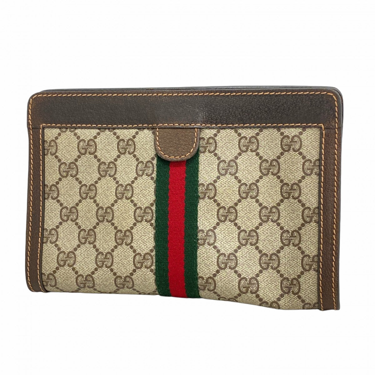 美品 GUCCI クラッチバッグ シェリーライン ユニセックス 5ie5734】グッチ クラッチバッグ GGスプリーム/シェリーライン