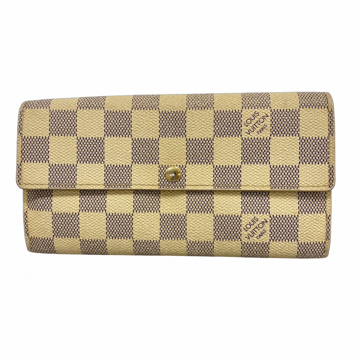 【美品】ルイヴィトン ☆ポルトフォイユサラ ダミエ アズール 長財布 5ie5747】ルイヴィトン 長財布 ダミエ・アズール ポルトフォイユ