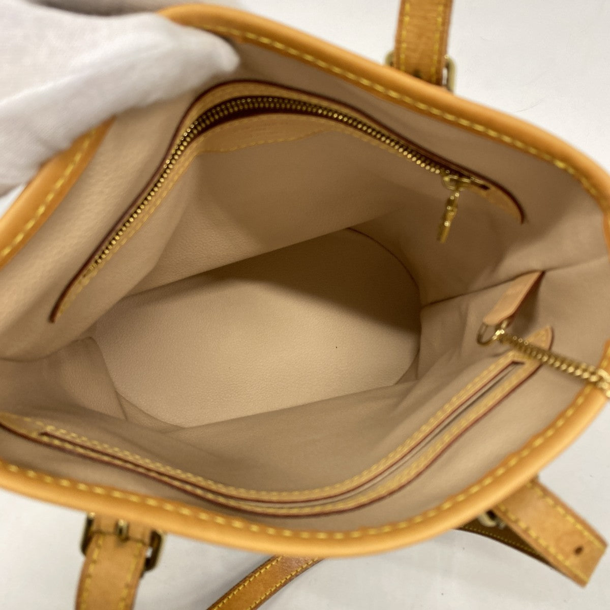 【5ie5939-h】ルイヴィトン トートバッグ モノグラム バケットPM M42238 ブラウン【中古】レディース
