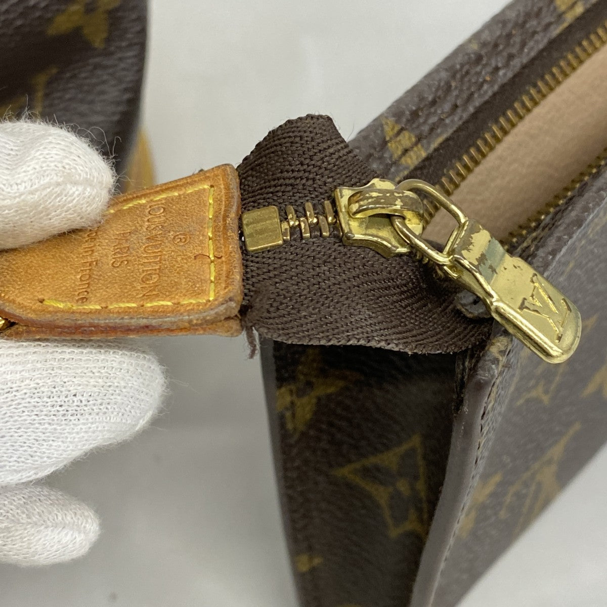 【5ie5939-h】ルイヴィトン トートバッグ モノグラム バケットPM M42238 ブラウン【中古】レディース