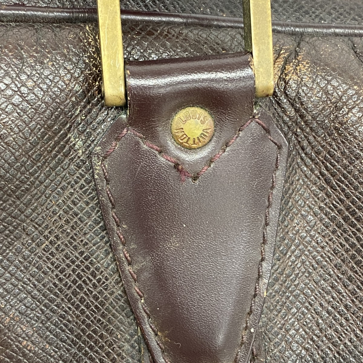 【5ie6015-h】ルイヴィトン ボストンバッグ タイガ ケンダルPM M30126 アカジュー【中古】メンズ