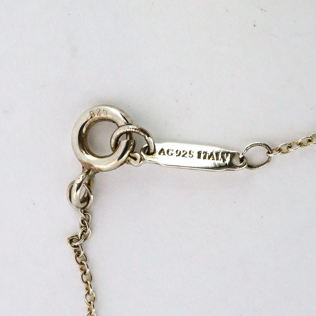 ★SALE【5jgb0386】ティファニー ネックレス アトラス オープンサークル シルバー925【中古】メンズ レディース ユニセックス