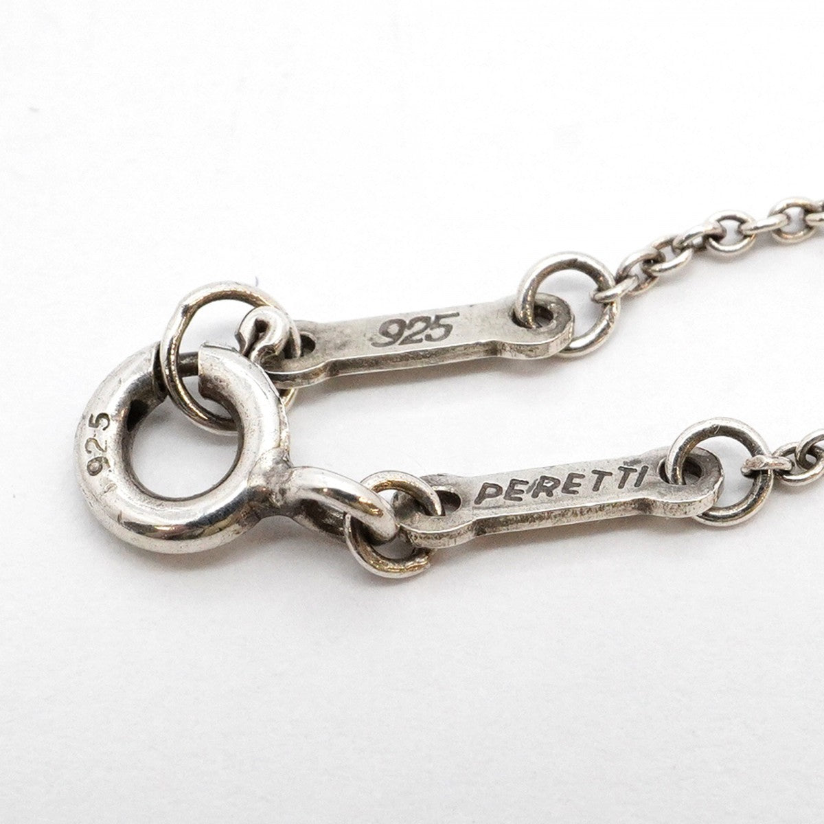 【5jgb0424】ティファニー ネックレス ダブルティアドロップ シルバー925【中古】レディース