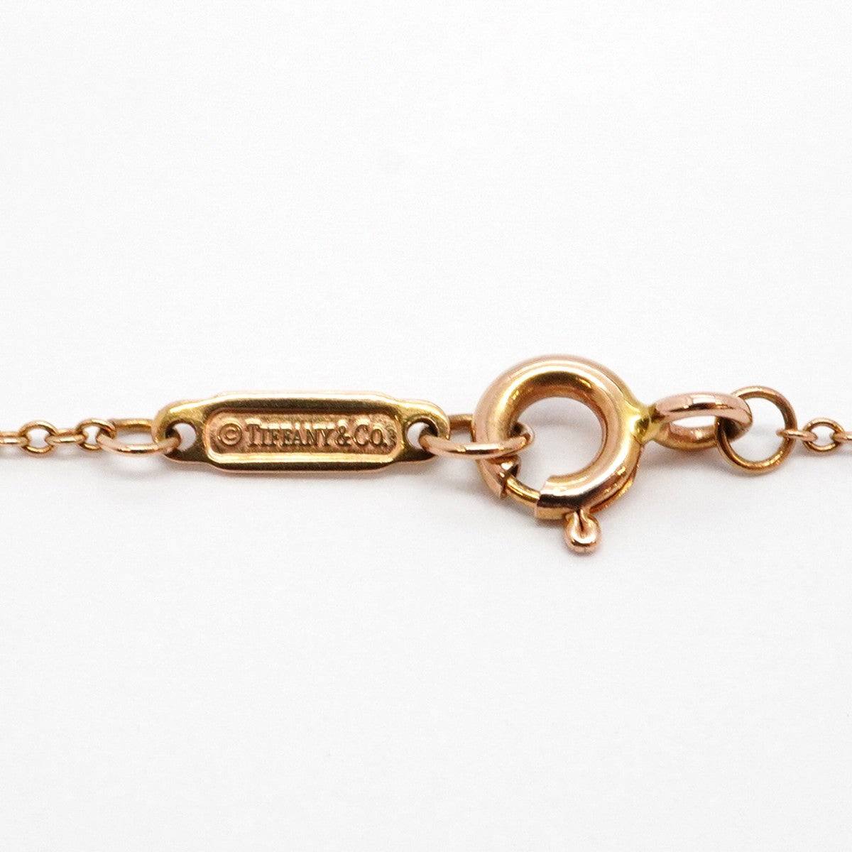 ★SALE【5jgb0437】ティファニー ネックレス ハートロック K18PG ピンクゴールド【中古】レディース