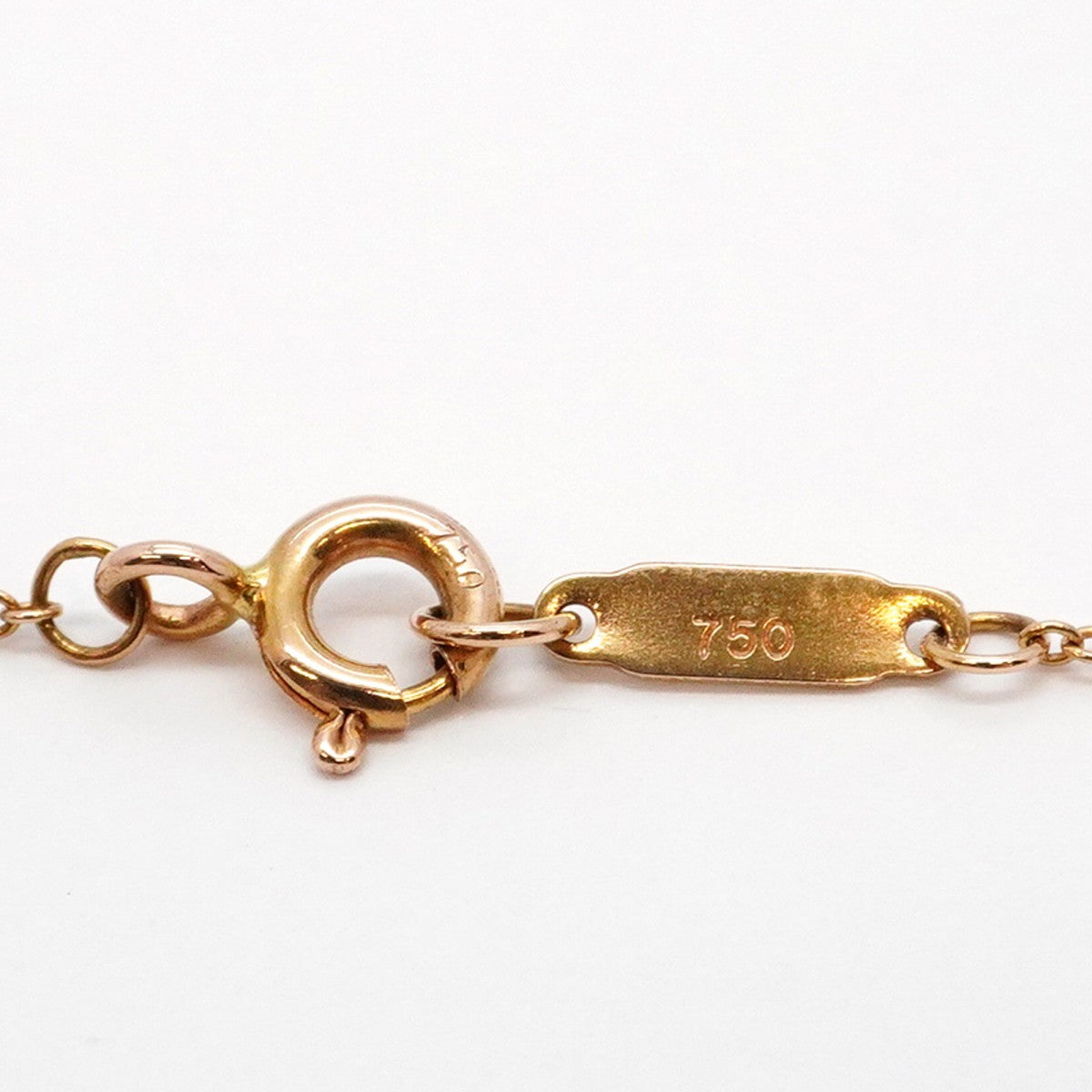 ★SALE【5jgb0437】ティファニー ネックレス ハートロック K18PG ピンクゴールド【中古】レディース