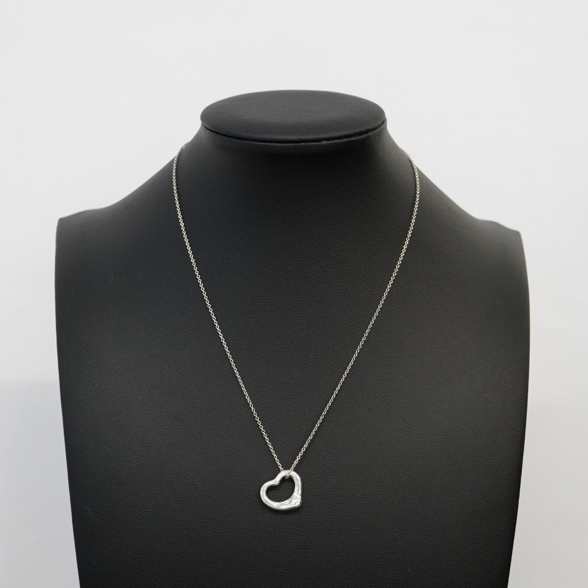 ★SALE【5jgb0451】ティファニー ネックレス オープンハート シルバー925【中古】レディース
