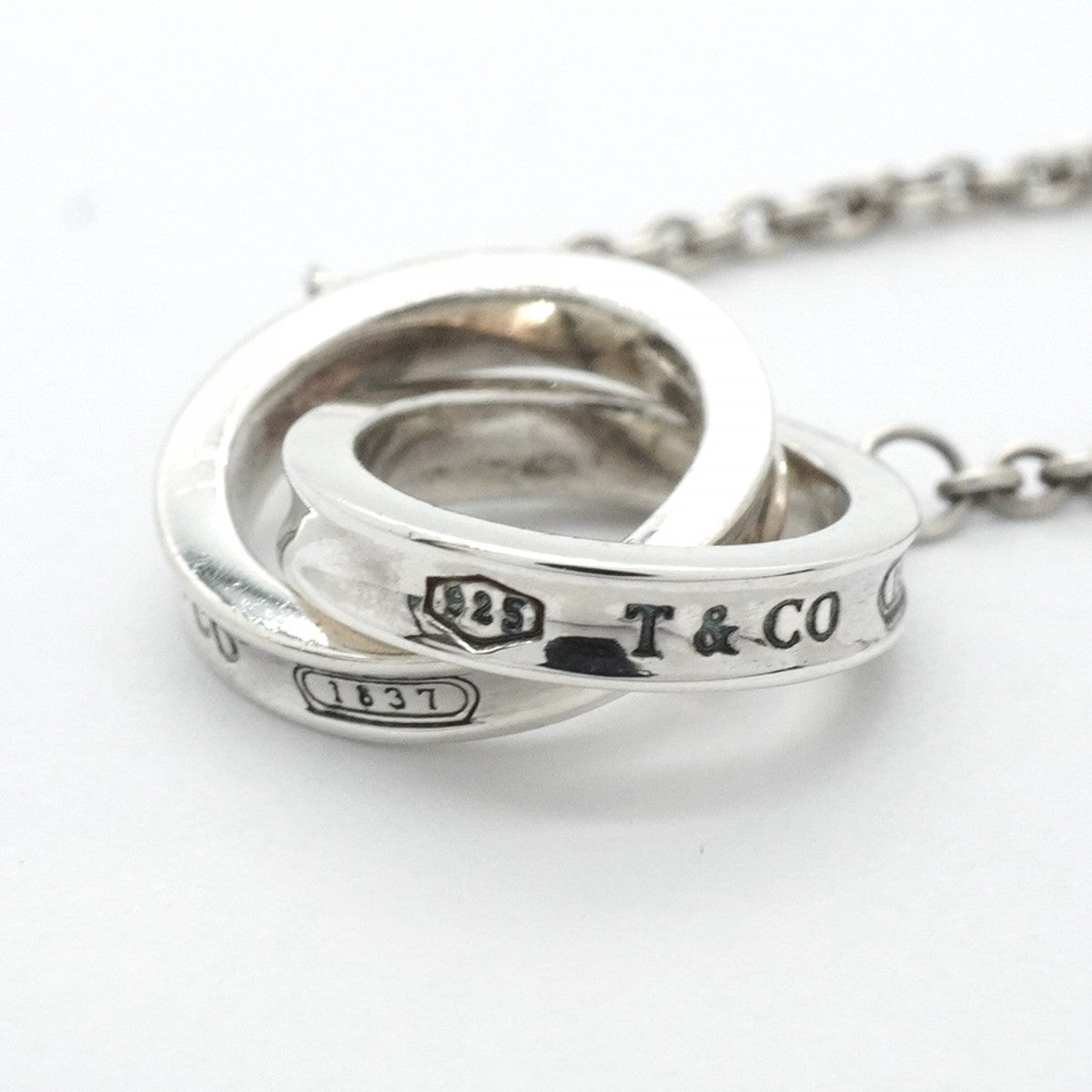★SALE【5jgb0468】ティファニー ブレスレット インターロッキング シルバー925【中古】レディース