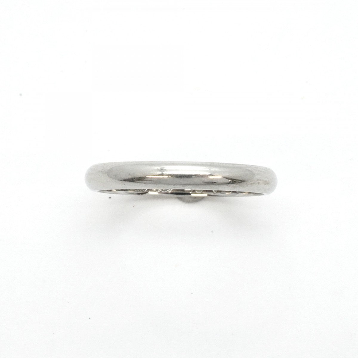 【5jgb0470】カルティエ リング クラシックウェンディング Pt950 プラチナ #49【中古】レディース