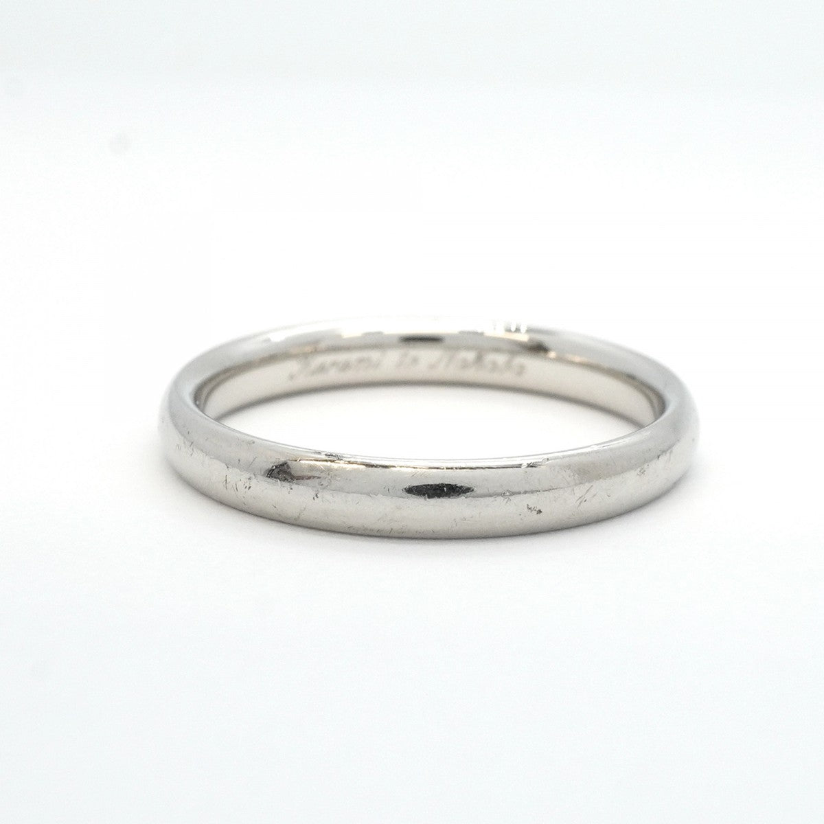 【5jgb0472】ヴァンクリーフ&アーペル リング シニアチュール Pt950 プラチナ #59【中古】メンズ