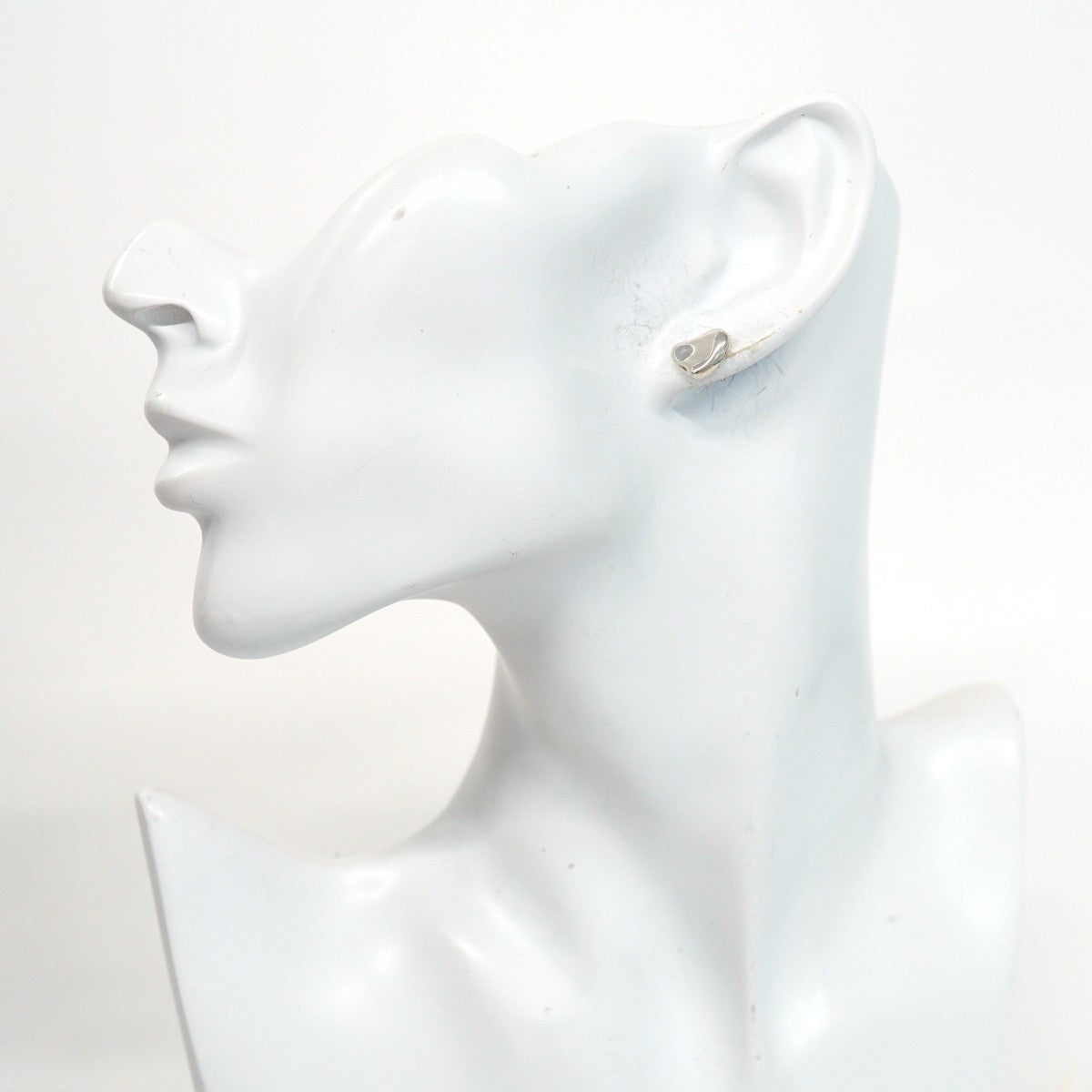 【5jgb0478】ティファニー ピアス フルハート シルバー925【中古】レディース