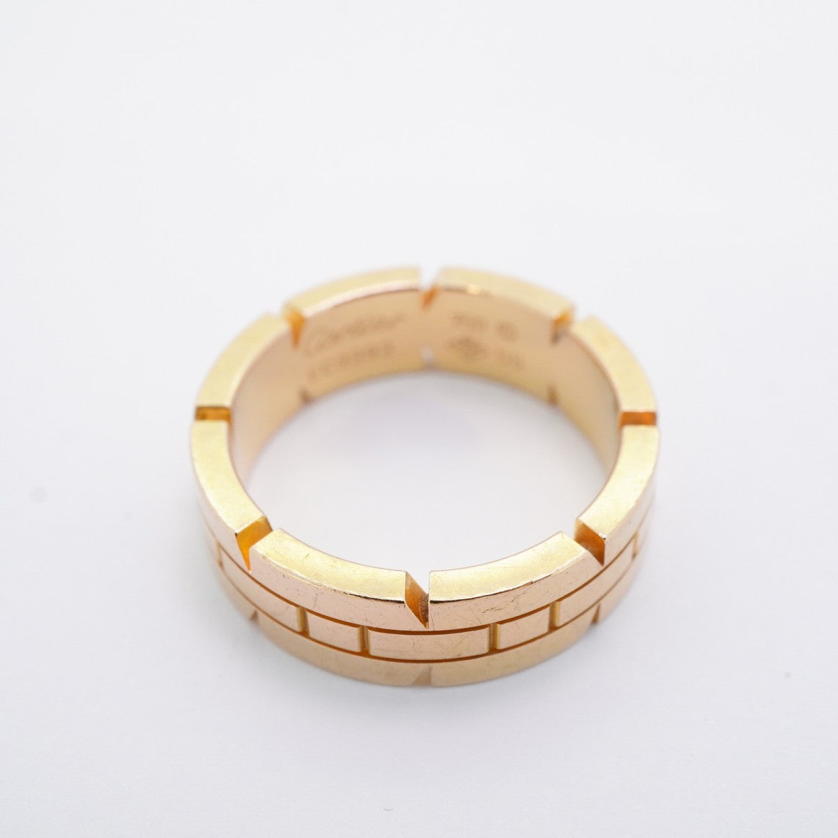 ★最終価格【5jgb0932】カルティエ リング タンクフランセーズ K18PG ピンクゴールド #55【中古】メンズ レディース ユニセックス