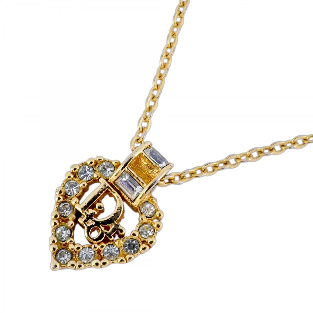 Dior ゴールドメッキ ネックレス Dior ゴールドメッキ ネックレス - メルカリ