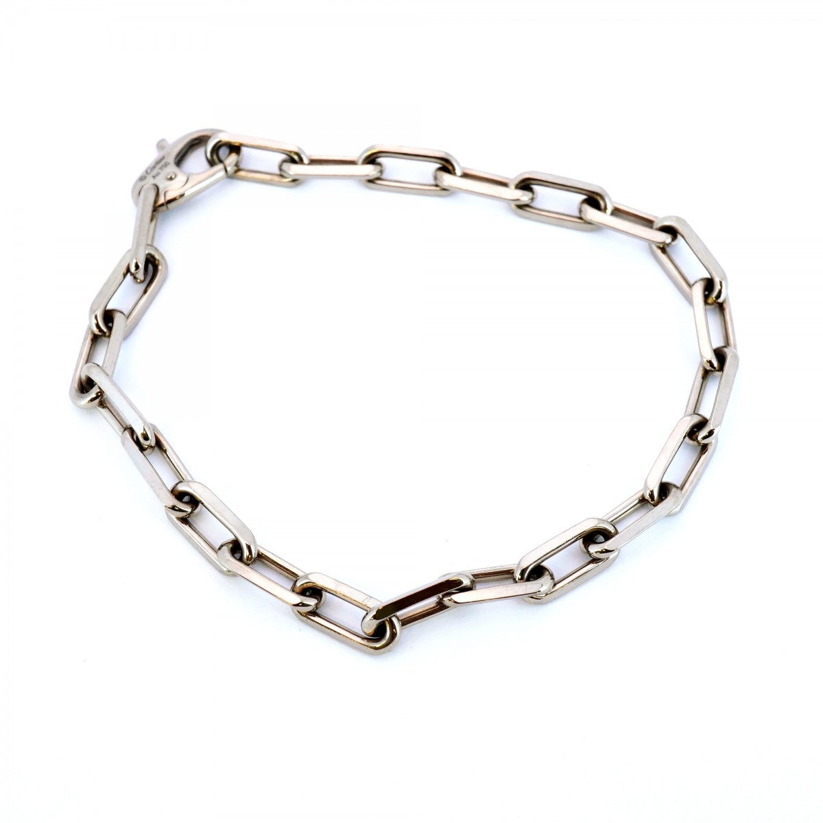 ★SALE【5jhb0275】カルティエ ブレスレット サントスドゥカルティエ チェーン K18WG ホワイトゴールド【中古】メンズ レディース ユニセックス