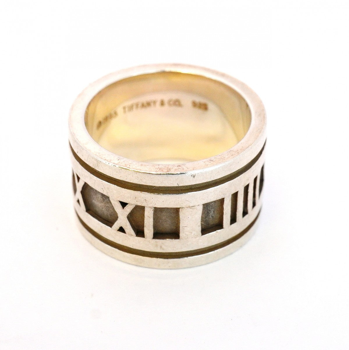 【5jhb0477】ティファニー リング アトラス シルバー925 11号【中古】レディース