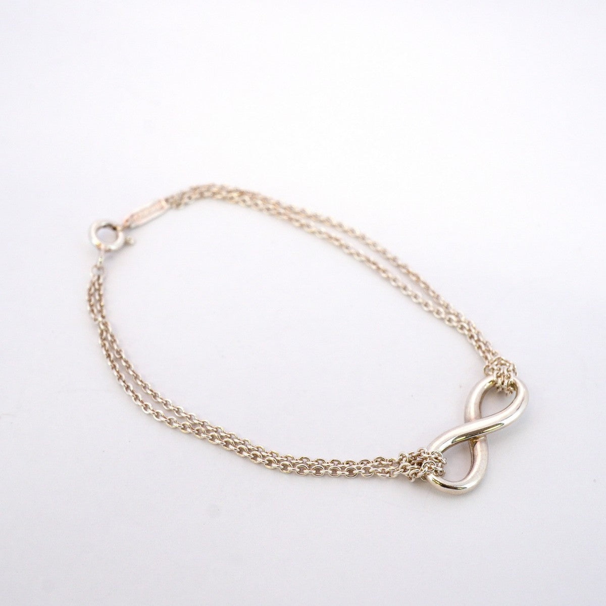 【5jhb0480】ティファニー ブレスレット インフィニティ シルバー925【中古】レディース