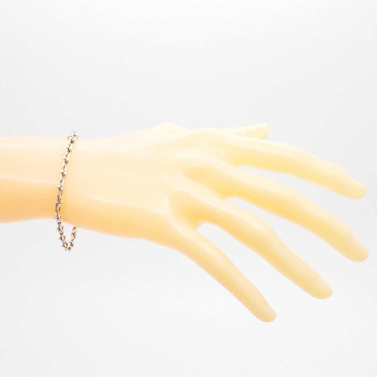 【5jhb0491】ティファニー ブレスレット ハードウェア/マイクロリンク シルバー925【中古】レディース