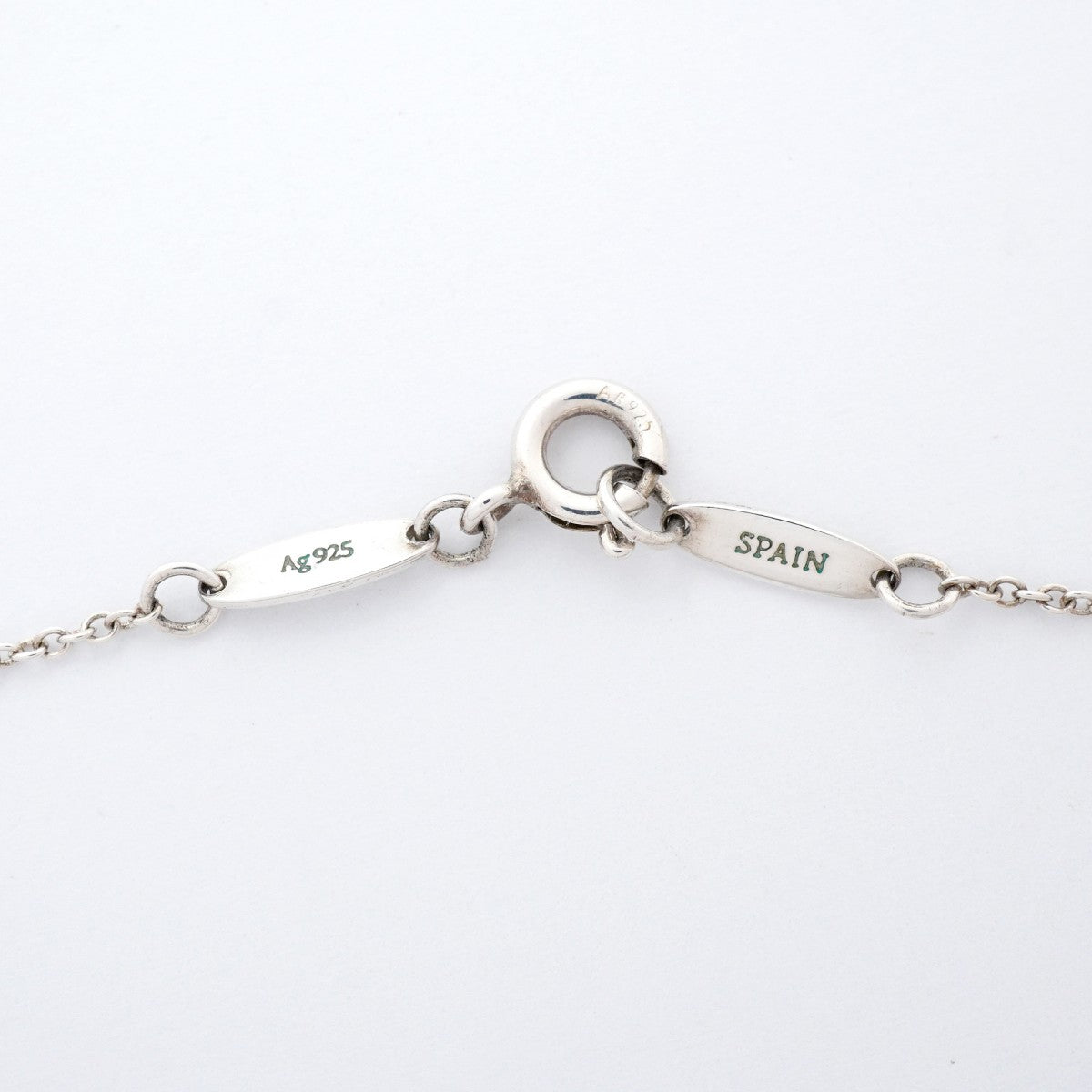 【5jhb0492】ティファニー ネックレス オープンハート シルバー925【中古】レディース