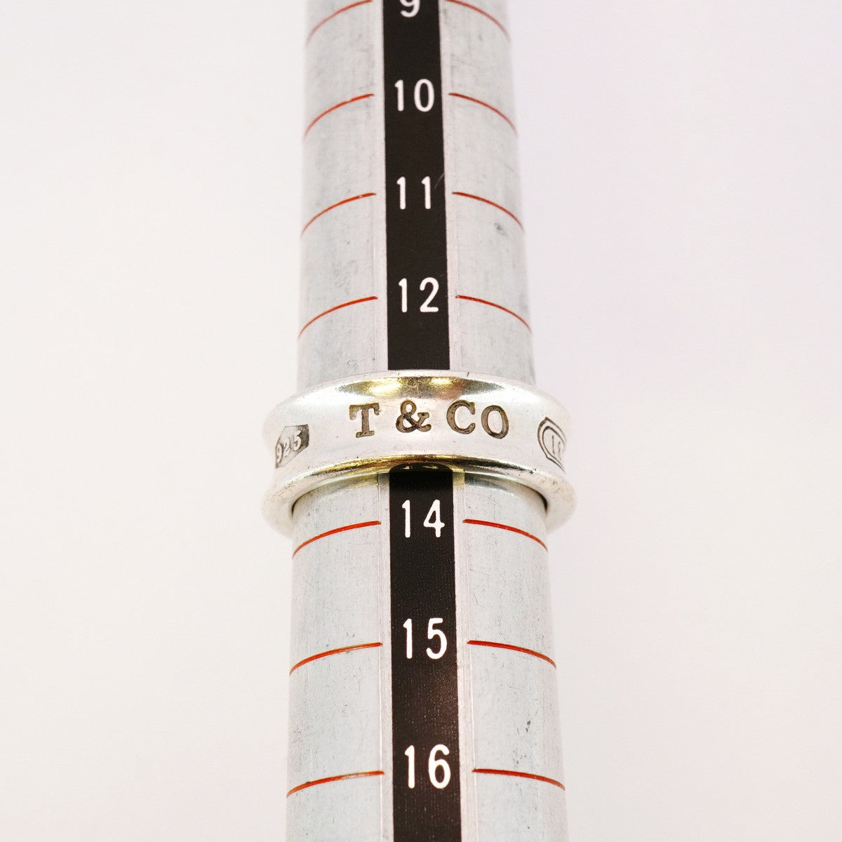 【5jhb0496】ティファニー リング ナローリング シルバー925 13.5号【中古】レディース