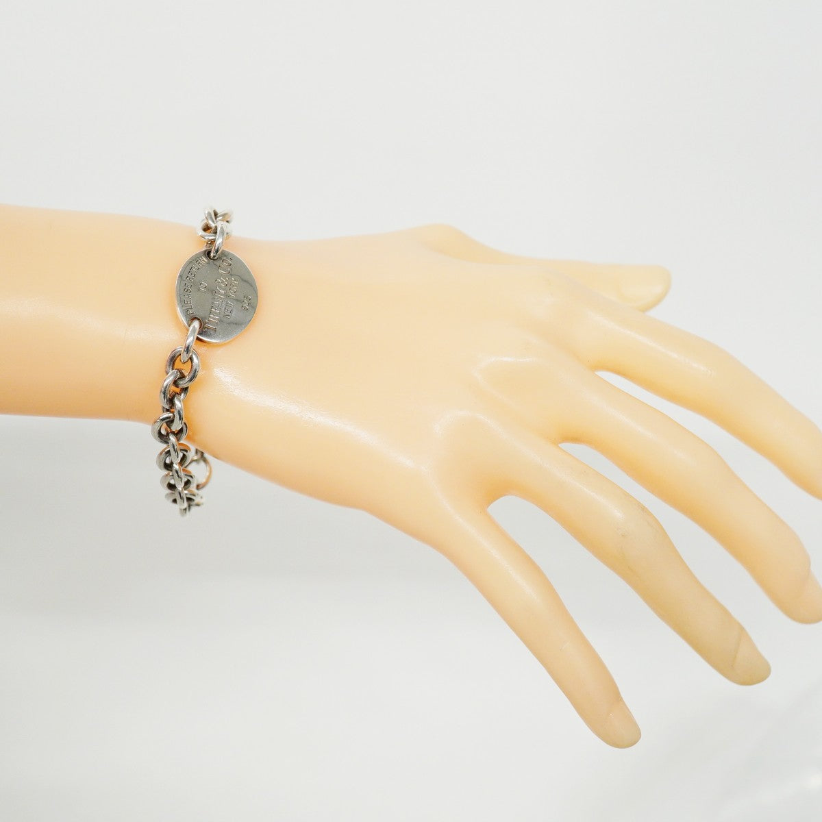 【5jhb0610】ティファニー ブレスレット リターントゥ/オーバル シルバー925【中古】レディース
