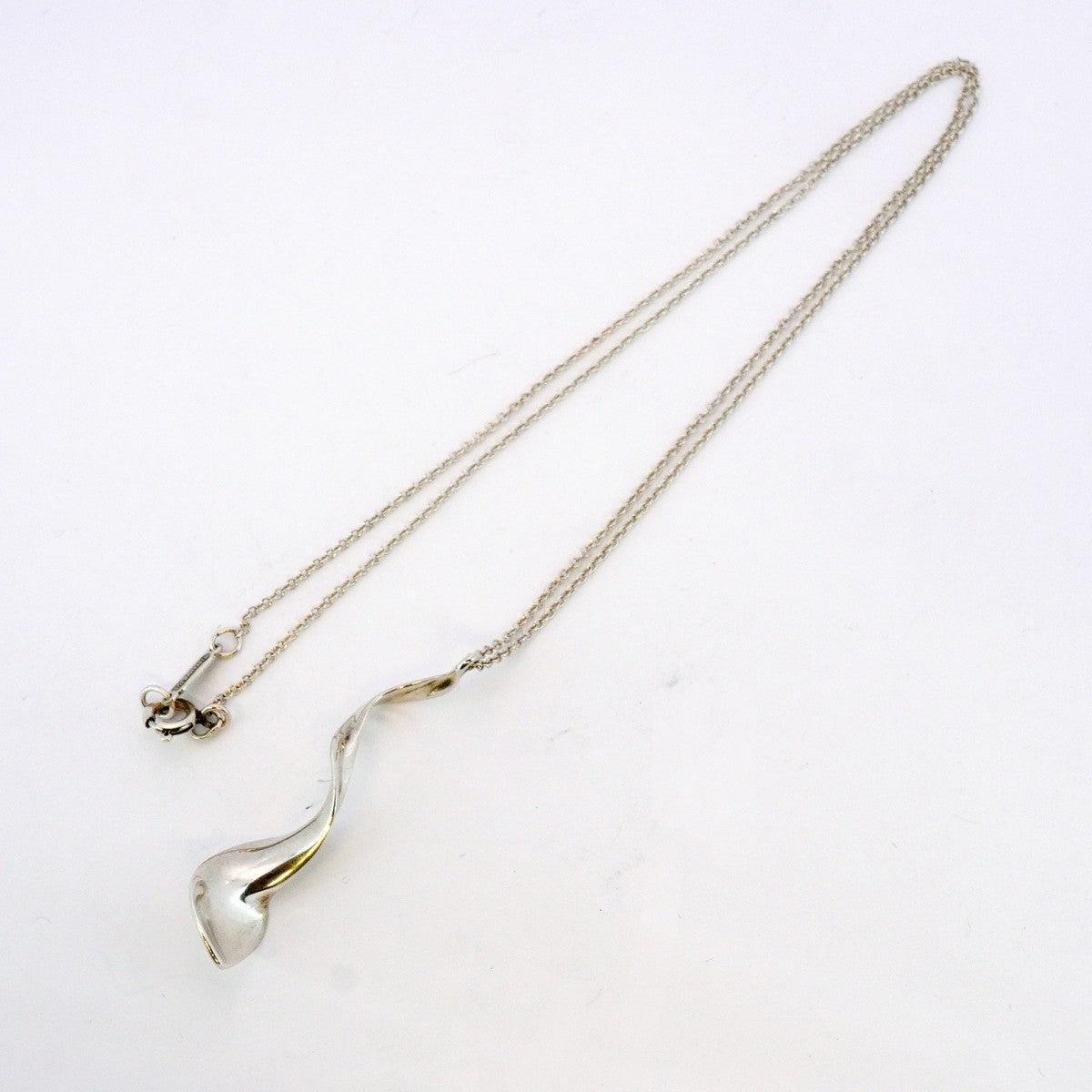 【5jhb0617】ティファニー ネックレス フランクゲーリー/オーキッド シルバー925【中古】レディース
