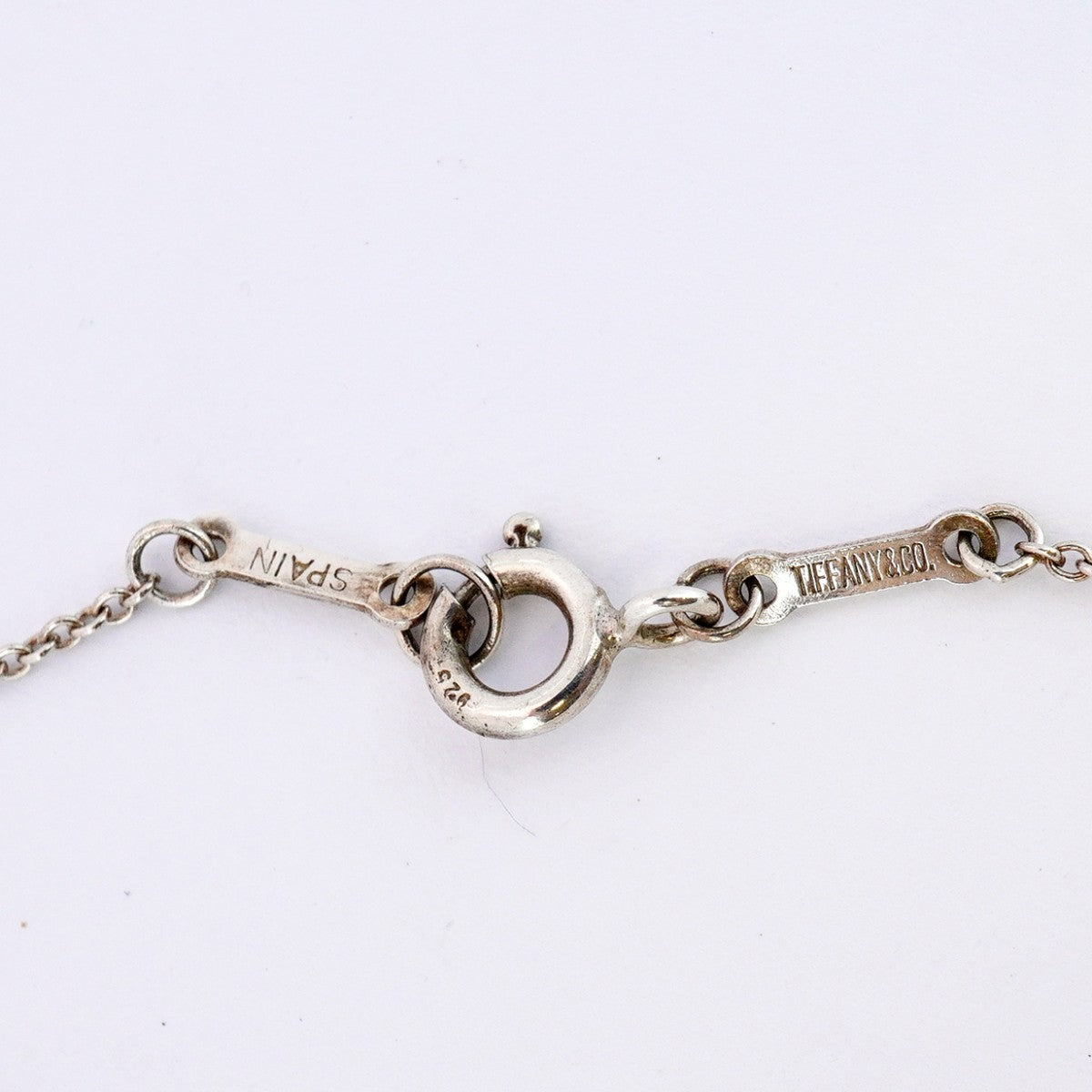 【5jhb0621】ティファニー ネックレス オープンティアドロップ シルバー925【中古】レディース