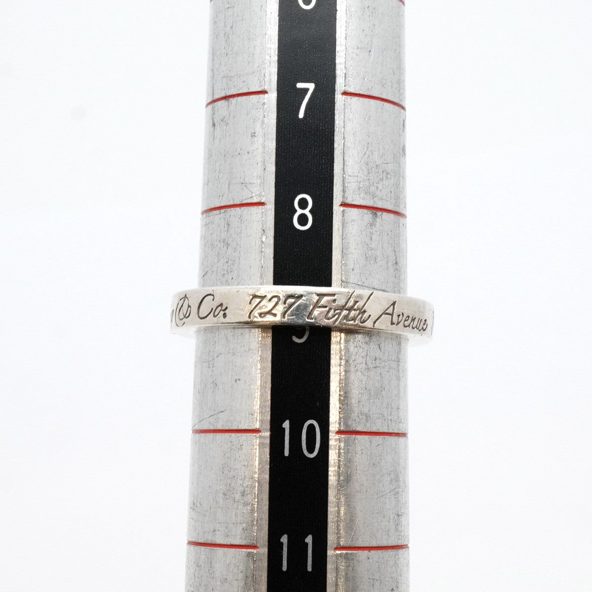 【5jhb0634】ティファニー リング ノーツナロー シルバー925 9号【中古】レディース
